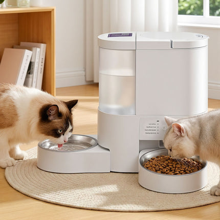 i.Pet Automatic Pet Feeder Water Dispenser 2-in-1 Smart WiFi Dog Cat Food 4L.