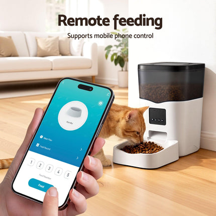 i.Pet Automatic Pet Feeder Dog Cat Feeder Wifi 3L Auto Smart Food Dispenser.