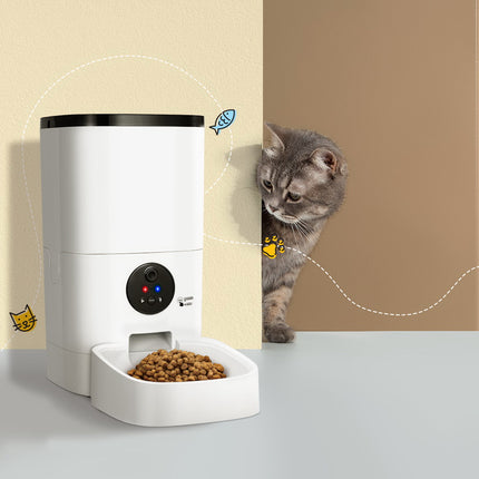 i.Pet Automatic Pet Feeder 6L Wifi Camera Dog Cat Smart Food Dispenser Timer.