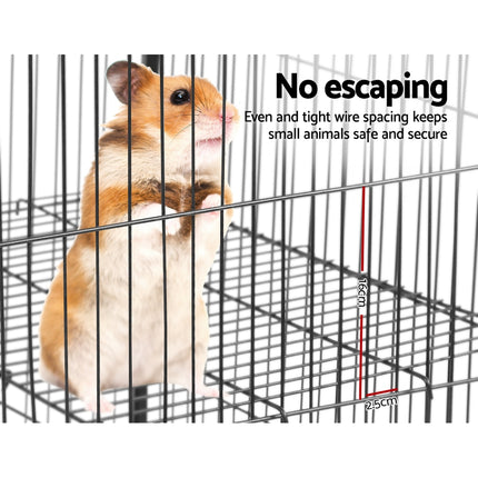 i.Pet Rabbit Cage 142cm Hutch 4 Level Bird Guinea Pig Ferret.