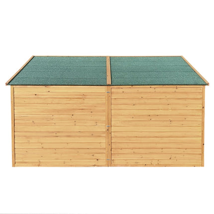 i.Pet Dog Kennel Extra Large 2.28M Wooden House Bed Outdoor Pet Puppy Cabin Log.
