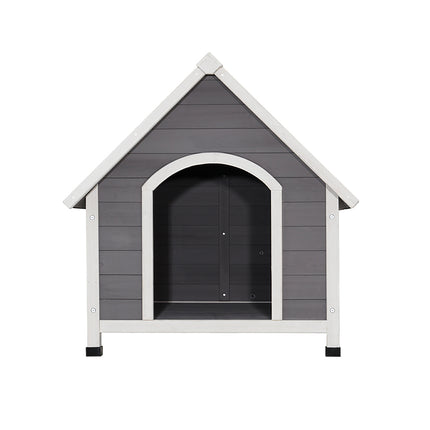 i.Pet Dog Kennel Wooden Large House Outdoor Indoor Puppy Pet Cabin Weatherproof XL.