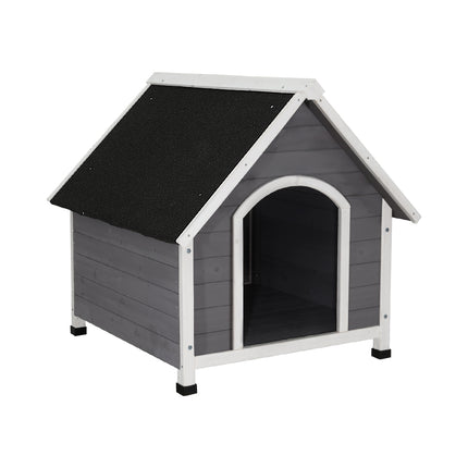 i.Pet Dog Kennel Wooden Large Outdoor House Indoor Puppy Pet Cabin Weatherproof.