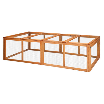 i.Pet Chicken Coop Rabbit Hutch 180cm Extra Large Wooden Chicken House Run XL Hen Cage.