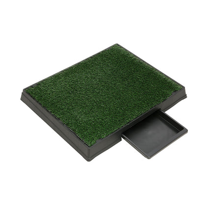 i.Pet Pet Training Pad Dog Potty Toilet Large Portable With Tray Grass 2 Mats.