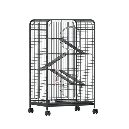 i.Pet Rabbit Cage Indoor Hutch Guinea Pig Bird Ferret Cat Hamster 110cm 4 Level.