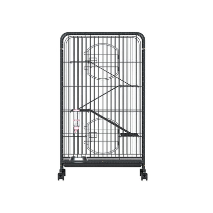 i.Pet Rabbit Cage Indoor Hutch Guinea Pig Bird Ferret Cat Hamster 110cm 4 Level.