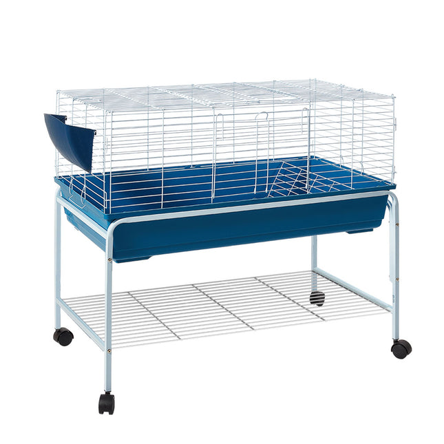 i.Pet Rabbit Cage Hutch 106cm Indoor Enclosure Carrier.
