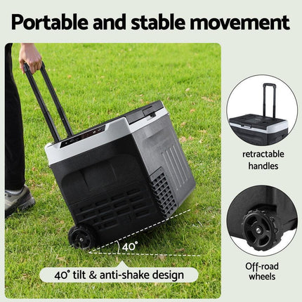 Portable Fridge 30L Bar Fridges Camping Freezer 12V/24V/240V.