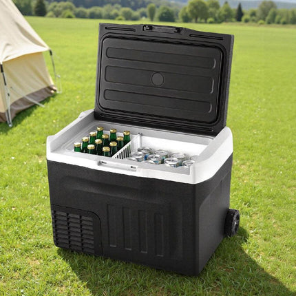 Portable Fridge 30L Bar Fridges Camping Freezer 12V/24V/240V.