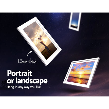 Artiss Photo Frames Art Holder 11PCS 5x7" 6x8" 8x10" White.