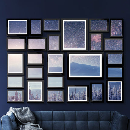 Artiss Photo Frames Art Holder 26PCS 8x10" 5x7" 4x6" 3.5x5" Black.