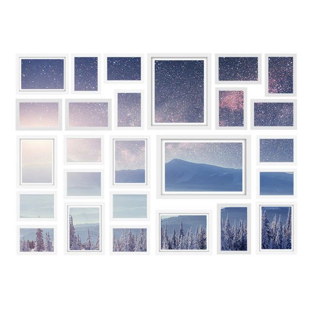 Artiss Photo Frames Art Holder 26PCS 8x10" 5x7" 4x6" 3.5x5" White.