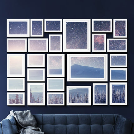 Artiss Photo Frames Art Holder 26PCS 8x10" 5x7" 4x6" 3.5x5" White.