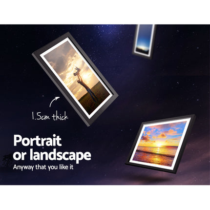 Artiss Photo Frames Art Holder 30PCS 8x10" 5x7" 4x6" 3.5x5" Black.