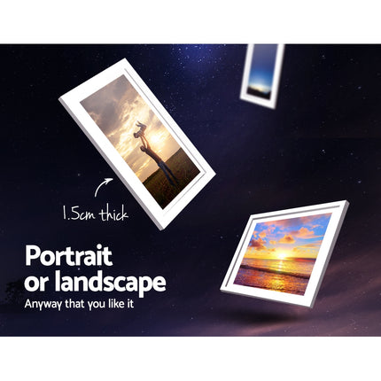 Artiss Photo Frames Art Holder 30PCS 8x10" 5x7" 4x6" 3.5x5" White.