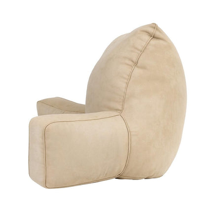 Giselle Reading Pillow Back Rest Lumbar Support Cushion Oatmeal.