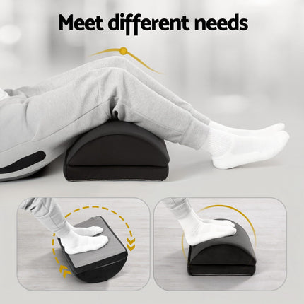 Giselle Memory Foam Footrest Cushion Adjustable Pillow.