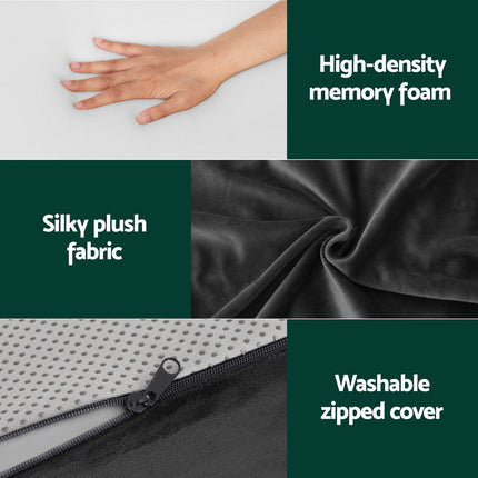 Giselle Memory Foam Footrest Cushion Pillow.