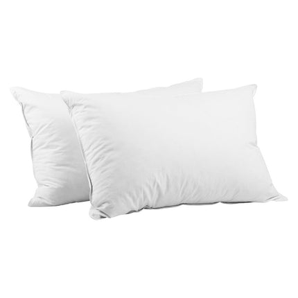 Giselle Bedding Goose Feather Down Pillow Twin Pack.