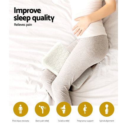 Giselle Bedding Memory Foam Leg Knee Pillow.