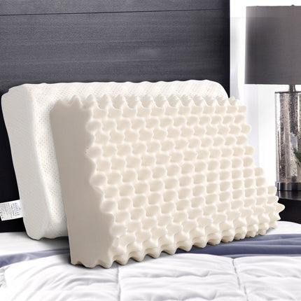 Giselle Bedding Natural Latex Pillow Twin Pack.