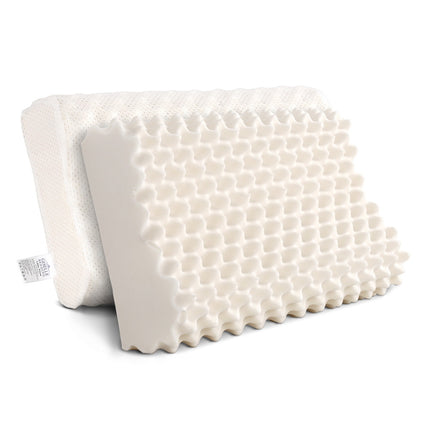Giselle Bedding Natural Latex Pillow Twin Pack.