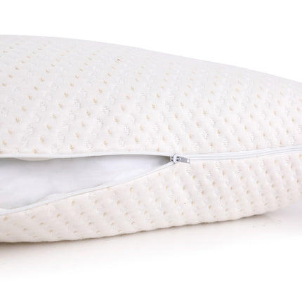 Giselle Bedding Memory Foam Pillow Bamboo Cover Twin Pack.