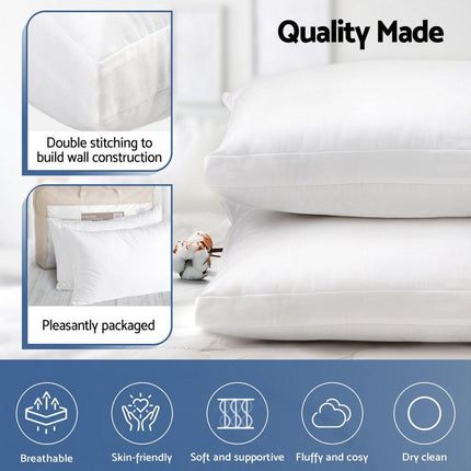 Giselle Bedding Shredded Memory Foam Pillow Adjustable Loft.