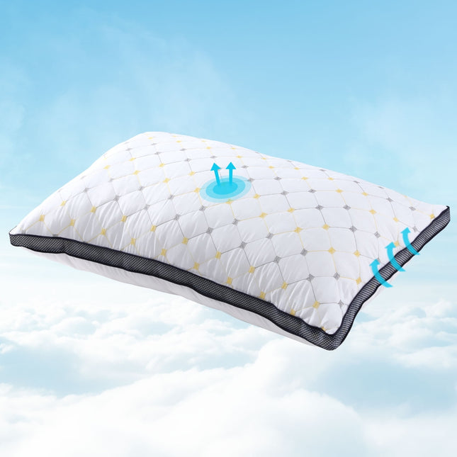 Giselle Bedding Pillows Microfibre Pillow.