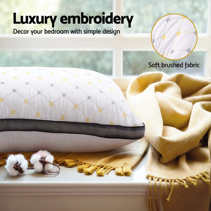 Giselle 4pcs Pillows Microfibre.