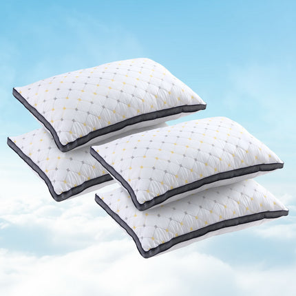 Giselle 4pcs Pillows Microfibre.