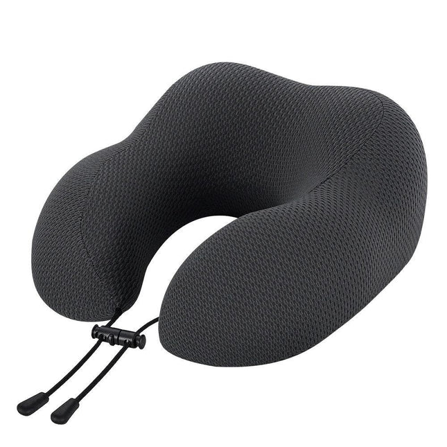 Giselle Bedding Travel Neck Pillow U-Shape Support Memory Foam Plane Car Cushion.