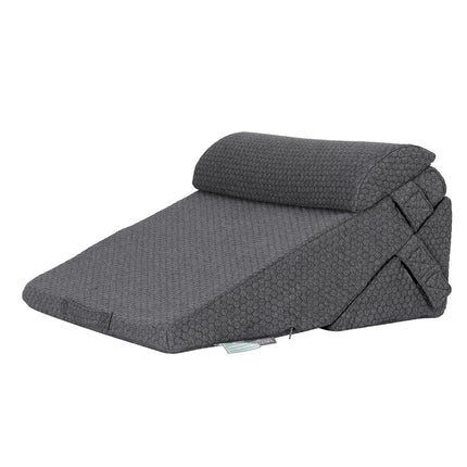 Giselle Bedding Adjustable Wedge Pillow Grey.