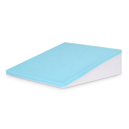 Giselle Bedding Wedge Pillow Gel Memory Foam Ergonomic Support Bamboo Cover.