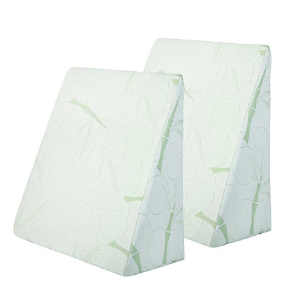 Giselle Bedding Wedge Pillow Bamboo Cover Twin Pack.