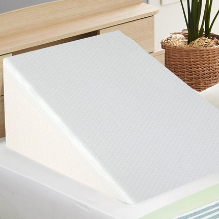 Giselle Bedding Wedge Pillow White Twin Pack.