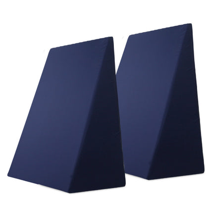 Giselle Bedding Wedge Pillow Blue Twin Pack.