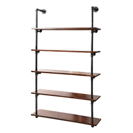 Artiss Floating DIY Pipe Shelf 5 Tiers - ISSA.