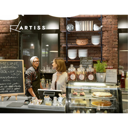 Artiss Floating DIY Pipe Shelf 6 Tiers - IRA.