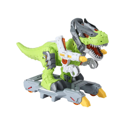 Keezi Kids Dinosaur Ride On Push Car Toy with Spray Function Indoor Outdoor Toys.