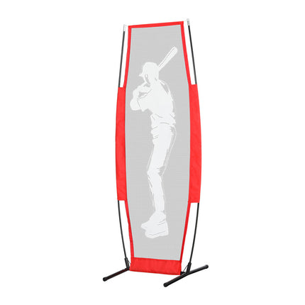 Everfit Baseball Net Pitching Kit with Stand Rebound Net Training Aid.