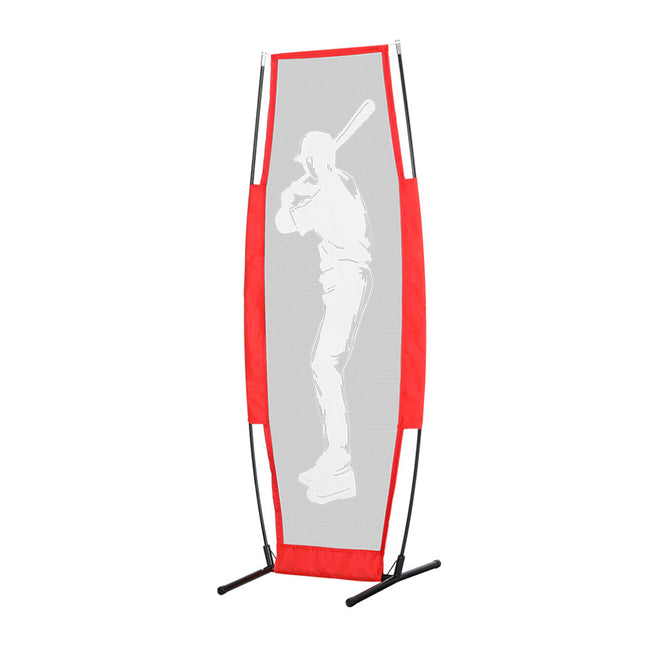Everfit Baseball Net Pitching Kit with Stand Rebound Net Training Aid.