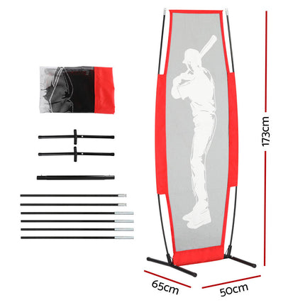 Everfit Baseball Net Pitching Kit with Stand Rebound Net Training Aid.