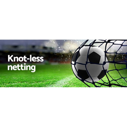 Everfit Soccer Net Baseball Pitching Football Goal Training Aid 9 Target Zone.