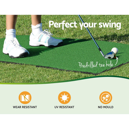 Everfit 3.5m Golf Practice Net with Driving Mat Training Aid Target Hitting.