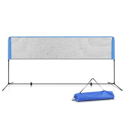 Everfit 4m Badminton Tennis Net Portable Volleyball Kit Adjustable Height.
