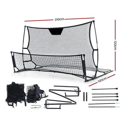 Everfit 2.1m Football Soccer Net Portable Goal Net Rebounder Sports Training.