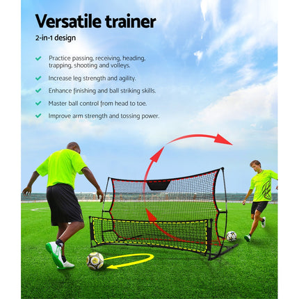 Everfit 2.1m Football Soccer Net Portable Goal Net Rebounder Sports Training.