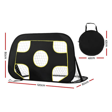 Everfit Football Soccer Goal Net Baseball Target Rebounder Training Aid.
